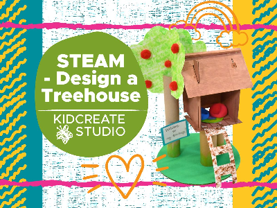 Kidcreate Studio - Newport News. STEAM-Design a Treehouse Workshop (5-12 Years)