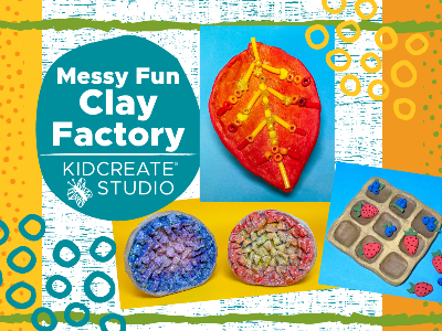 Messy Fun Clay Factory (4-9 years) 