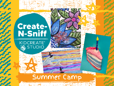 Kidcreate Studio - Johns Creek. Create-N-Sniff- Summer Camp (4-10Y)