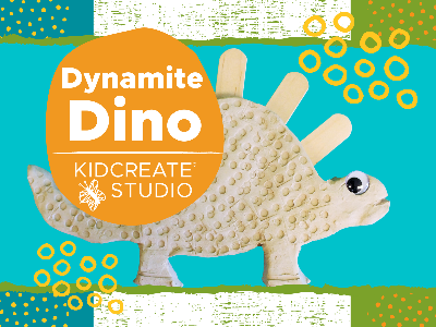 Kidcreate Studio - Fairfax Station. SUPER SATURDAY - 50% OFF! Dynamite Dino Workshop (18 Months-6 Years)