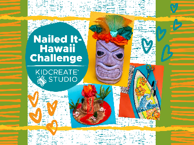 Kidcreate Studio - Johns Creek. Nailed It! Hawaii Challenge- Summer Camp (5-12Y)