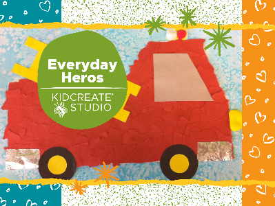 Kidcreate Studio - San Antonio. Everyday Heroes Weekly Class (18m-6 Years)