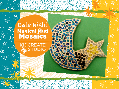 Kidcreate Studio - Newport News. Date Night - Magical Mud Mosaics (3-9 Years)