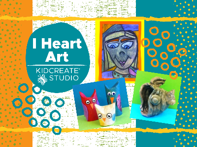 Kidcreate Studio - Oak Park. I Heart Art Weekly Class (5-12 Years)