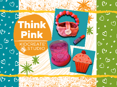 Kidcreate Studio - Oak Park. Think Pink Mini-Camp (4-9 Years)